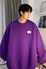 2026秋季新款潮流港风笑脸宽松百搭卫衣JK23343特批24控39，男装卫衣，星座605(原A050)