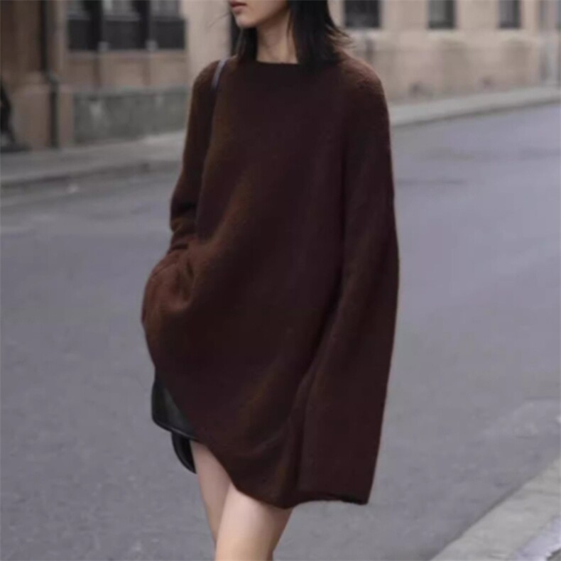 2025年秋季套头时尚百搭通勤简约休闲，女装羊毛衫，锦弘羊绒