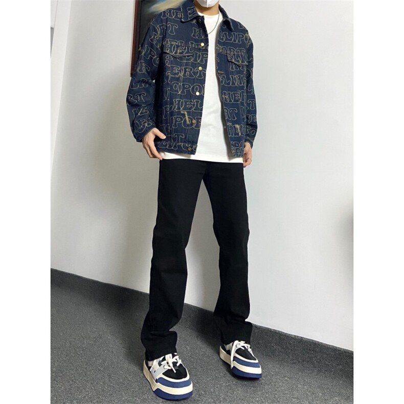 【有货】N083LL-特P32牛仔裤男美式cleanfit微喇裤子高街,男装牛仔裤,星座1007（原301D）