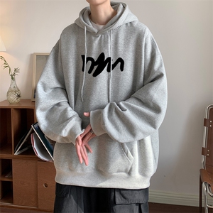 ！连帽圆领卫衣男装港风帽衫男 LM127-P35图片