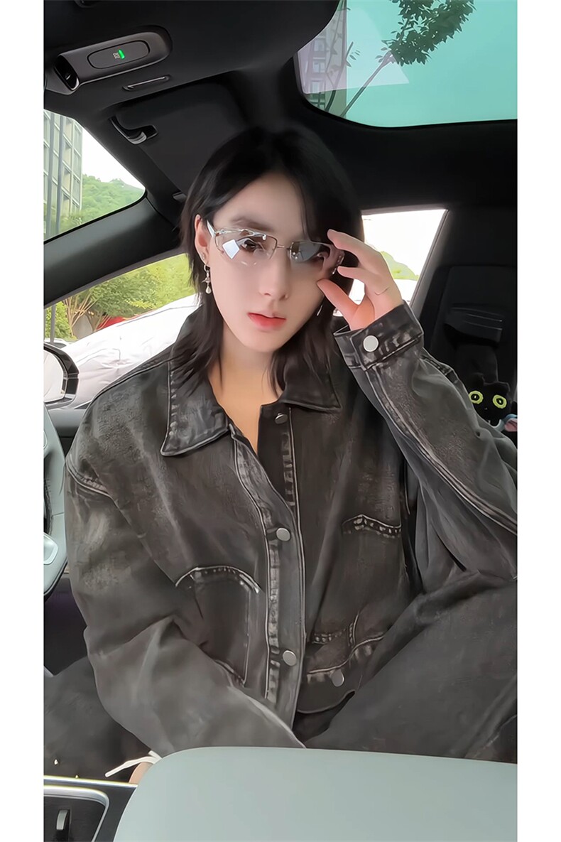 A2192P68控108-秋季新款2025倒装工装牛仔外套男美式水洗休闲夹克,男装夹克,电商B241