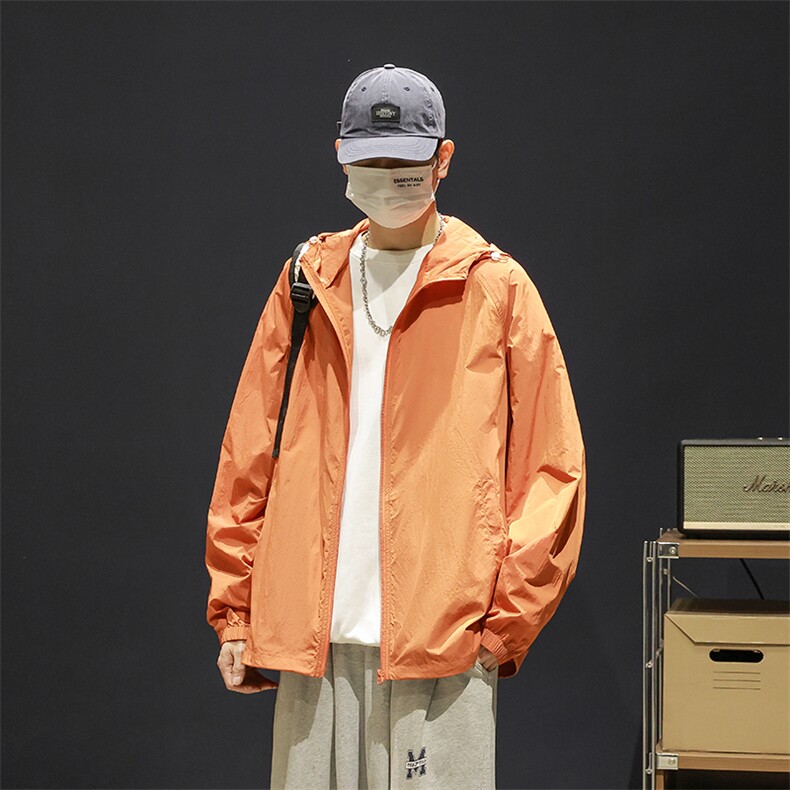 防晒衣男夏季薄款UPF50+防紫外线皮肤衣男宽松钓鱼防晒服2360-P35,男装防晒衣,星座1403A