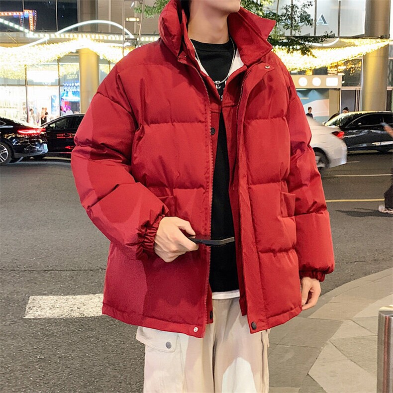 ！2025秋冬新款男士假两件棉衣加厚保暖棉服外套MY1248特P85,男装棉衣,电商B220