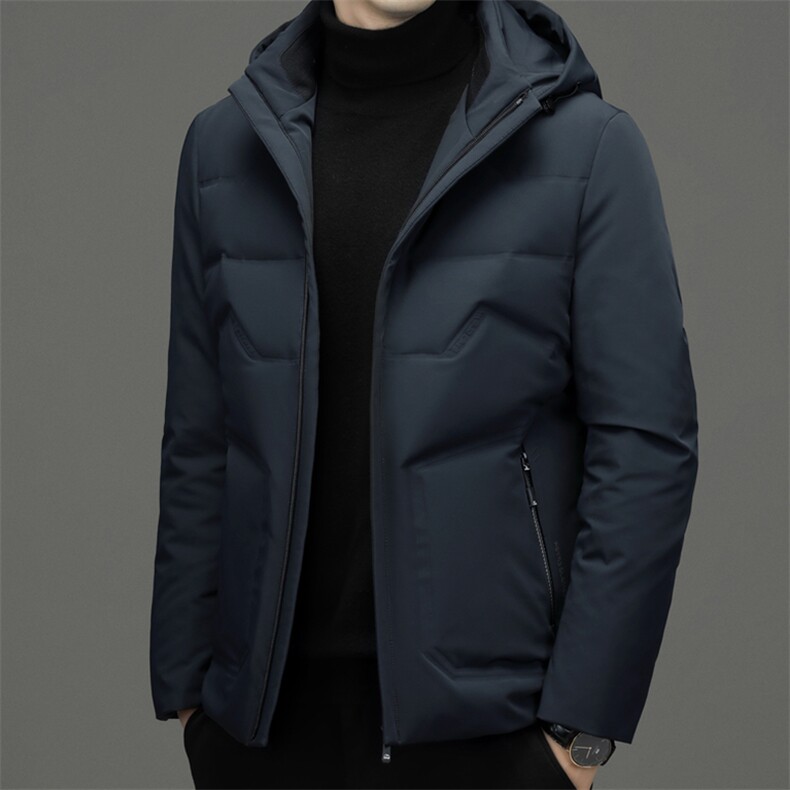 BNJ2112钱塘2020-2冬季厚款新款商务休闲简约中年男士羽绒服P230,男装羽绒服,钱塘207-2