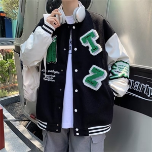 2023春秋季棒球服男美式ins潮牌外套百搭情侣款夹克 W5484-P62图片