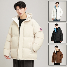冬季新款棉衣男士加厚大鹅棉袄外套情侣款防寒保暖棉服1102-P60，男装棉衣，星座1403A