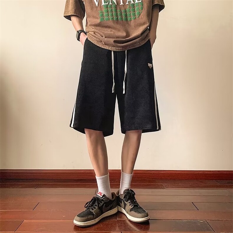男春夏新款青少年时尚华夫格立体裤头休闲裤DK024P30,男装休闲裤,星座1116-2