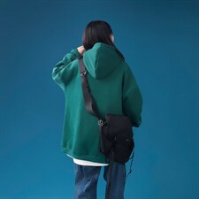 中性风C316WY699P68秋冬情侣装男女款刺绣加绒加厚卫衣连帽套头，男装卫衣，电商C316