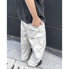 2024夏季新款港风美式ins潮牌高街直筒休闲裤男长裤子ZK3602-P42，男装休闲裤，星座313A(原308A-2)