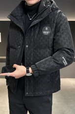 2024新款男士羽绒服高端帅气连帽羽绒外套B240-YR6826-P205，男装羽绒服，电商B240