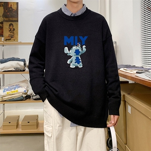 圆领男毛衣主推现货量大有差价韩版A161-2-MY8816-P50图片