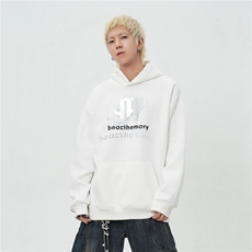水洗炒色潮牌连帽卫衣男2025新款套头情侣外套1015-WY355-P90，女装短外套，四季星座1015
