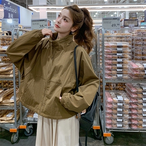 档口退现！短外套女时尚休闲时尚百搭,女装短外套,浙宝2F153