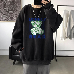 WTT 情侣印花圆领秋冬卫衣 常规P30 加绒P40 S-5XL 支持定制图片