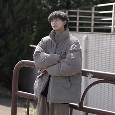 2024精品玉米粒羽绒棉服港风中性平铺男潮牌流行A170-M823-TP85，男装棉衣，电商A170