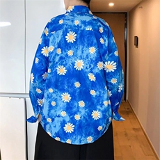 长袖衬衫男港风日系春季韩版潮流帅气衬衣C9648P27，男装衬衫，星座1116-2