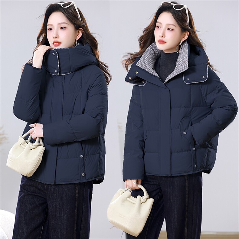 2025年冬季新款时尚简约棉服现货,女装棉衣/棉服,婷思杰（原婷想服饰）