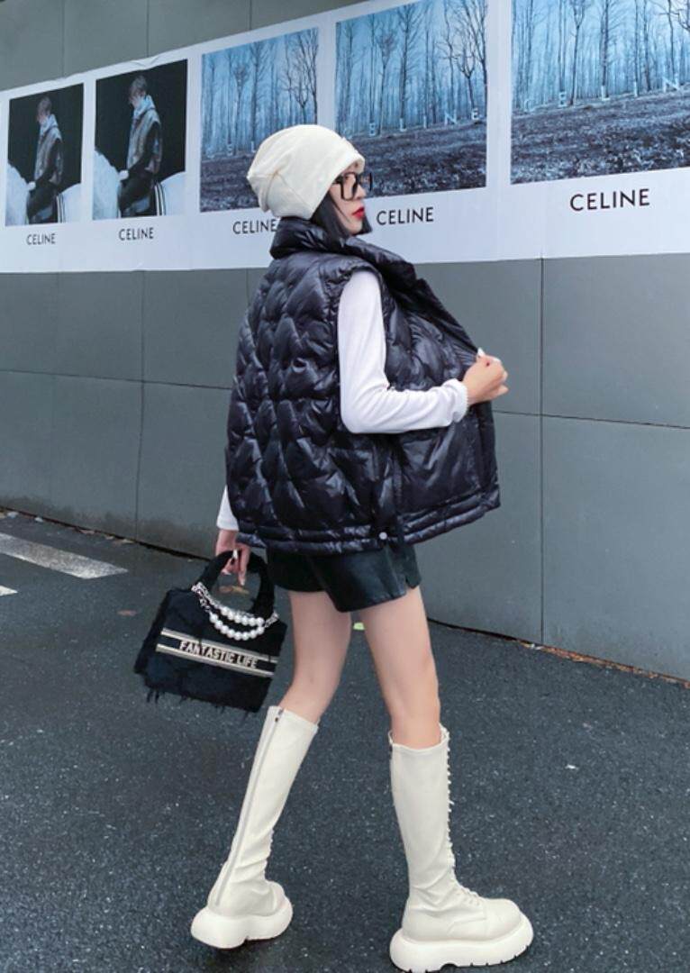 现货羽绒马甲，女装马甲，灿烂琳琪