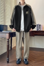 春季新款现货情侣套装男DSA157B-TZ5868-P85，男装休闲套装，电商A157B