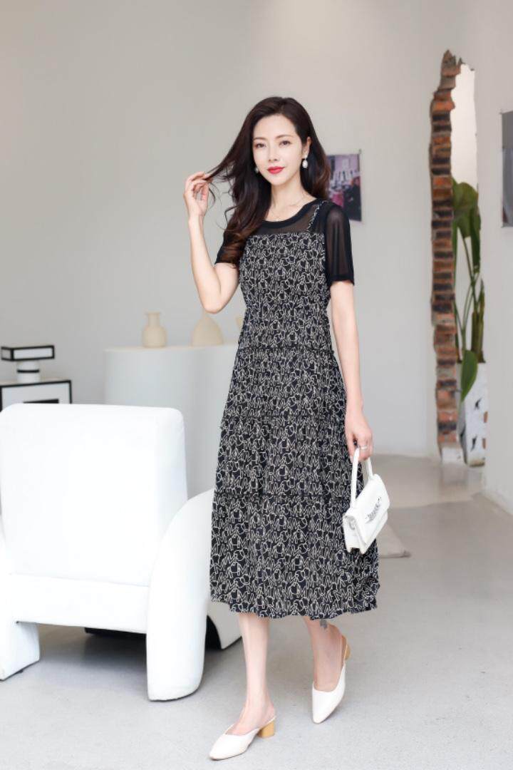 2022年夏装新款连衣裙，女装连衣裙，韩伊雪