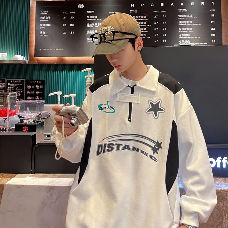 卫衣男潮ins港风潮流W9908P38,男装卫衣,星座1116-2