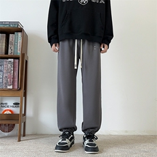 冬季纯棉加厚束脚休闲裤新款港风休闲潮牌裤子XZ301B-2-CK719，男装休闲裤，星座301B-2（原A443-1）