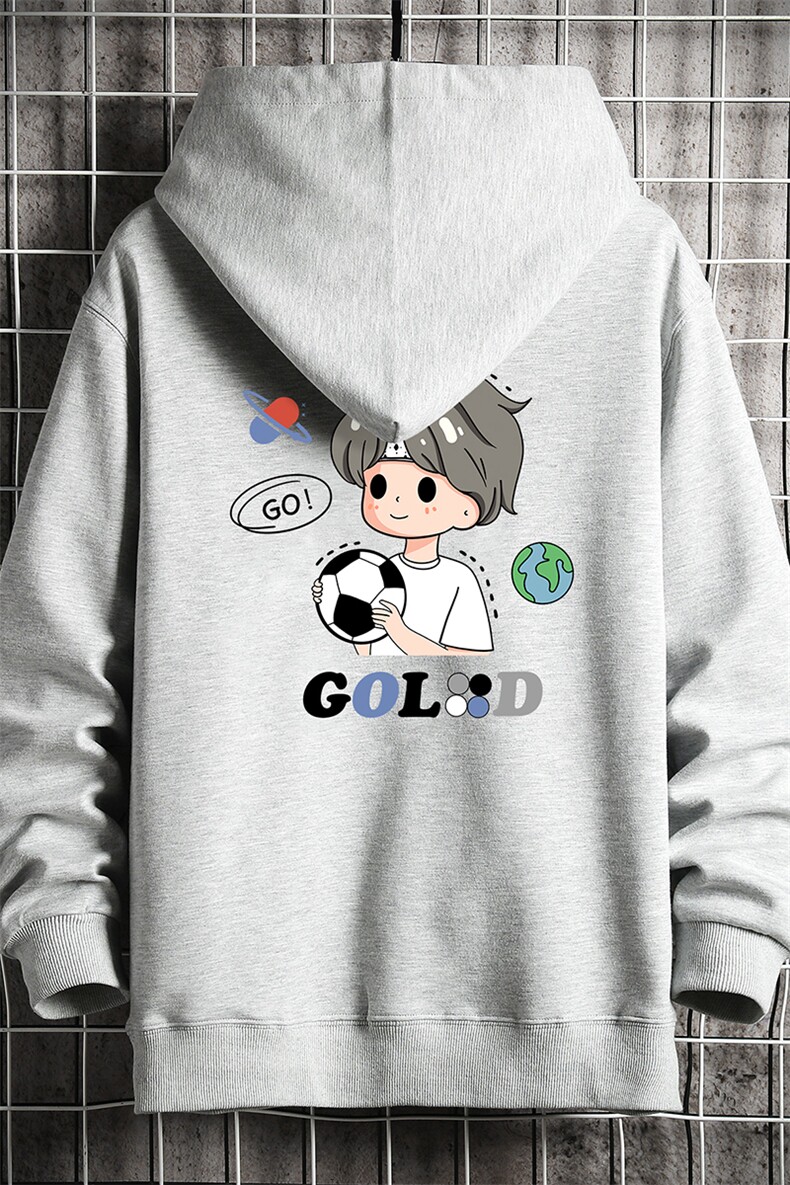 KS21207-P38加绒款-P43连帽开衫卫衣男运动外套大码班服网格,男装卫衣,电商A040A