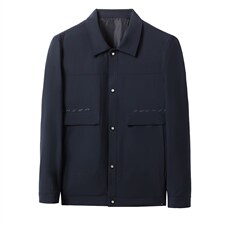 MJ1703外套2023秋季新款夹克衫男休闲商务透气外套P90，男装夹克，电商B360