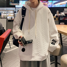 【新品】8858-P492026年春季新款连帽卫衣男休闲宽松百搭上衣，男装卫衣，星座1206-1（原A206-1）