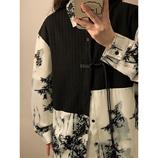 新中式长袖套装TZ88797P90衬衫CS88799P45控78裤子88798P45控68，男装衬衫，星座226-1