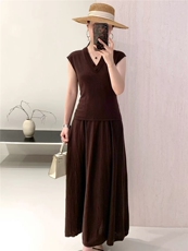 2025百搭时尚无袖背心显瘦，女装针织衫/毛衣，巧奈羊绒