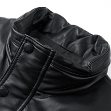 BG5605冬季海宁真皮羽绒服男白鹅绒时尚皮衣中年绵羊皮外套商务，男装羽绒服，电商B360