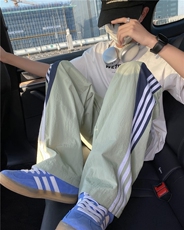 INS夏季新款薄款速干宽松透气休闲裤伞兵裤B315-K24160-特p30控58，男装休闲裤，电商B315