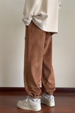 港风休闲裤男宽松直筒拖地裤束脚裤卫裤KP626P50，男装休闲裤，星座1204-3