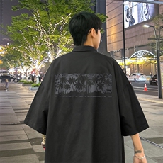 量大优供视频冰丝短袖衬衫男DS230-特P25，男装T恤，电商B367