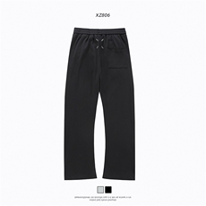 2024秋冬新款马吉拉重磅面料大码弯刀裤XZ806-CK23037-P35控58，男装休闲裤，四季星座806
