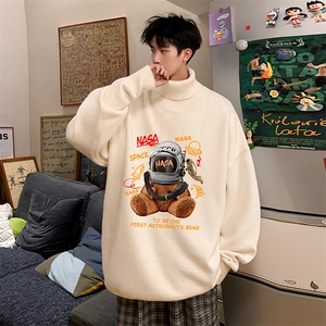 控68高领毛衣男士大码内搭毛线衣男 GM45281-P45加绒款-P65图片
