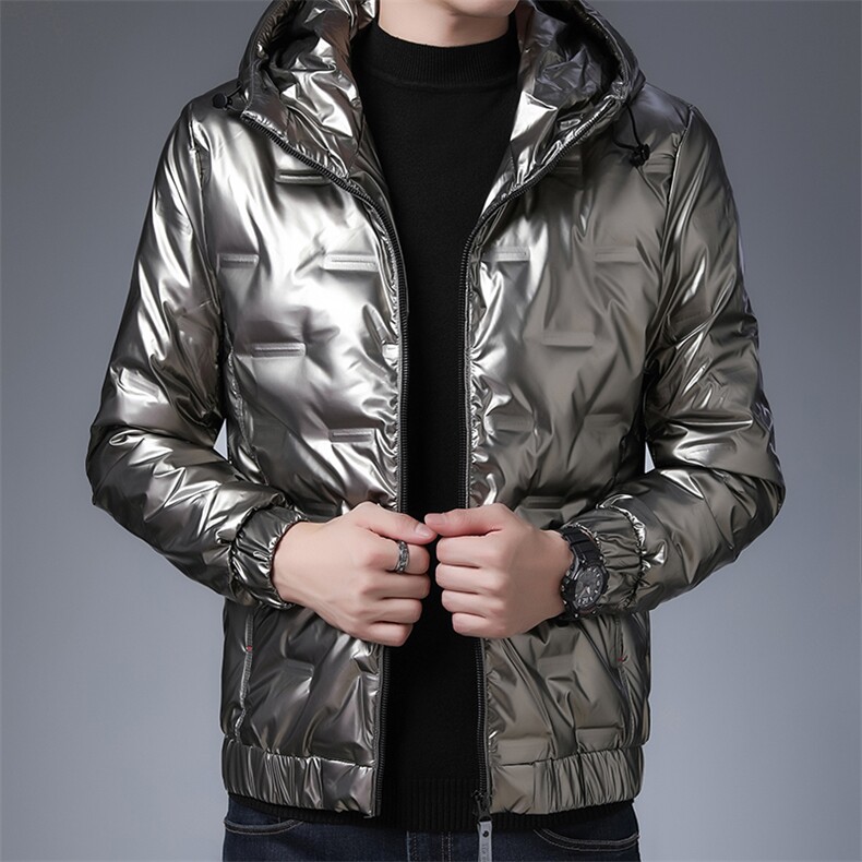 BJY08815冬季男士羽绒服保暖外套修身潮流帅气P150，男装羽绒服，电商B360