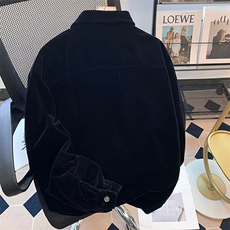 秋季新款织带拼接丝绒夹克男CW1043P70，男装夹克，星座1116-2