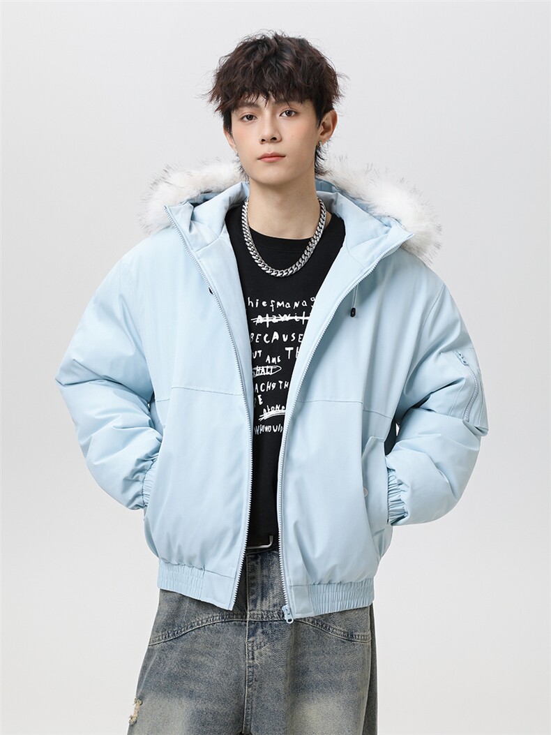 高街潮牌休闲棉衣潮流宽松棉服A161-9982,男装棉衣,电商A161