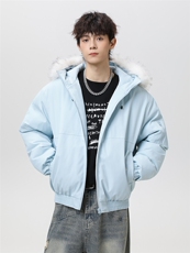 高街潮牌休闲棉衣潮流宽松棉服A161-9982，男装棉衣，电商A161