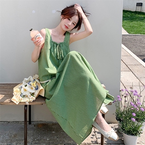 现货  绿色条纹 两件套  2C206-L273-P135-K188图片