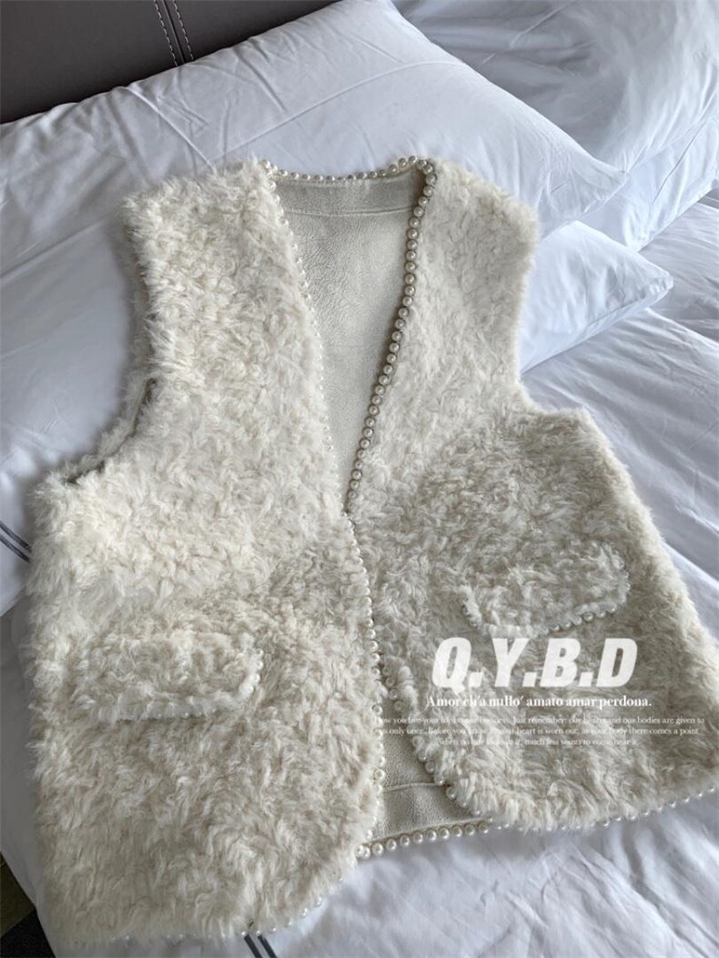 皮毛马甲，女装马甲，倩衣百度