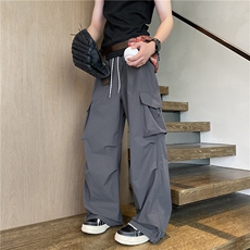 夏季新款美式户外登山防水宽松冲锋裤B315-K25753-特P45控88，男装休闲裤，电商B315