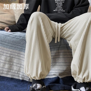 2023秋冬新款舒适百搭显高休闲长裤  1001特批35-加绒特批43图片