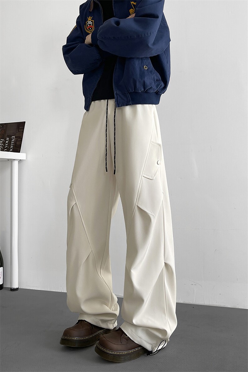 2025春季美式工装裤休闲宽松伞兵裤A502特P38控65,男装休闲裤,电商A309