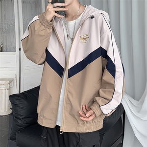 20年秋季新款拼色水洗100%宽松外套 第2套图DS-B293-F752-P85图片