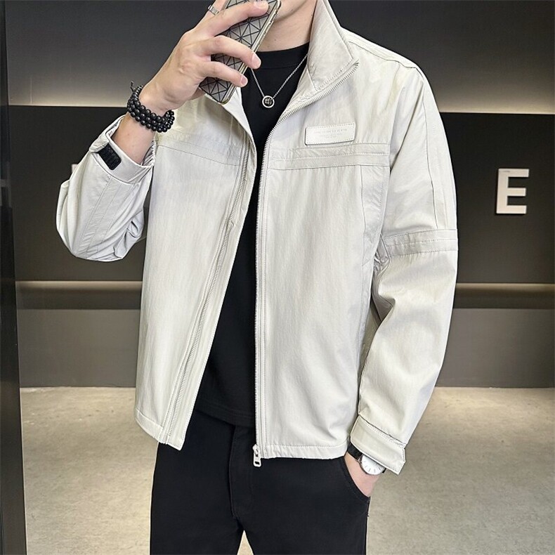 1811P1052025春装新款男士立领夹克外套有现货,男装夹克,星座414（原B263）