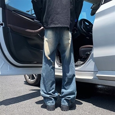 2024美式牛仔裤男款直筒长裤潮G7058P45，男装牛仔裤，星座1116-2