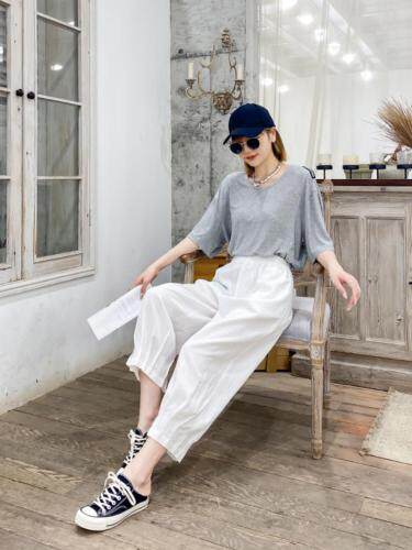 天丝麻料裤质感好现货哦MLXL，女装，潮不落